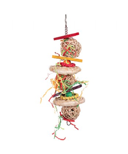 Crunch and Munch Chewable Parrot Toy